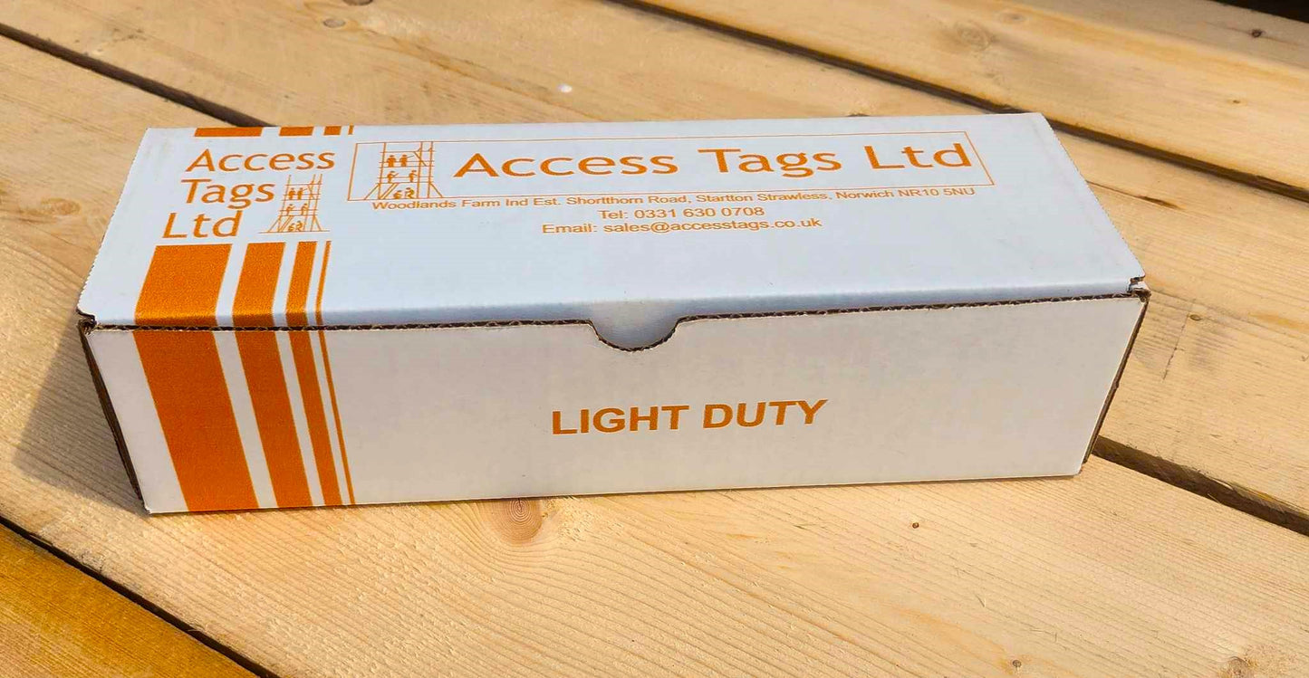 Access Tags Empty Box