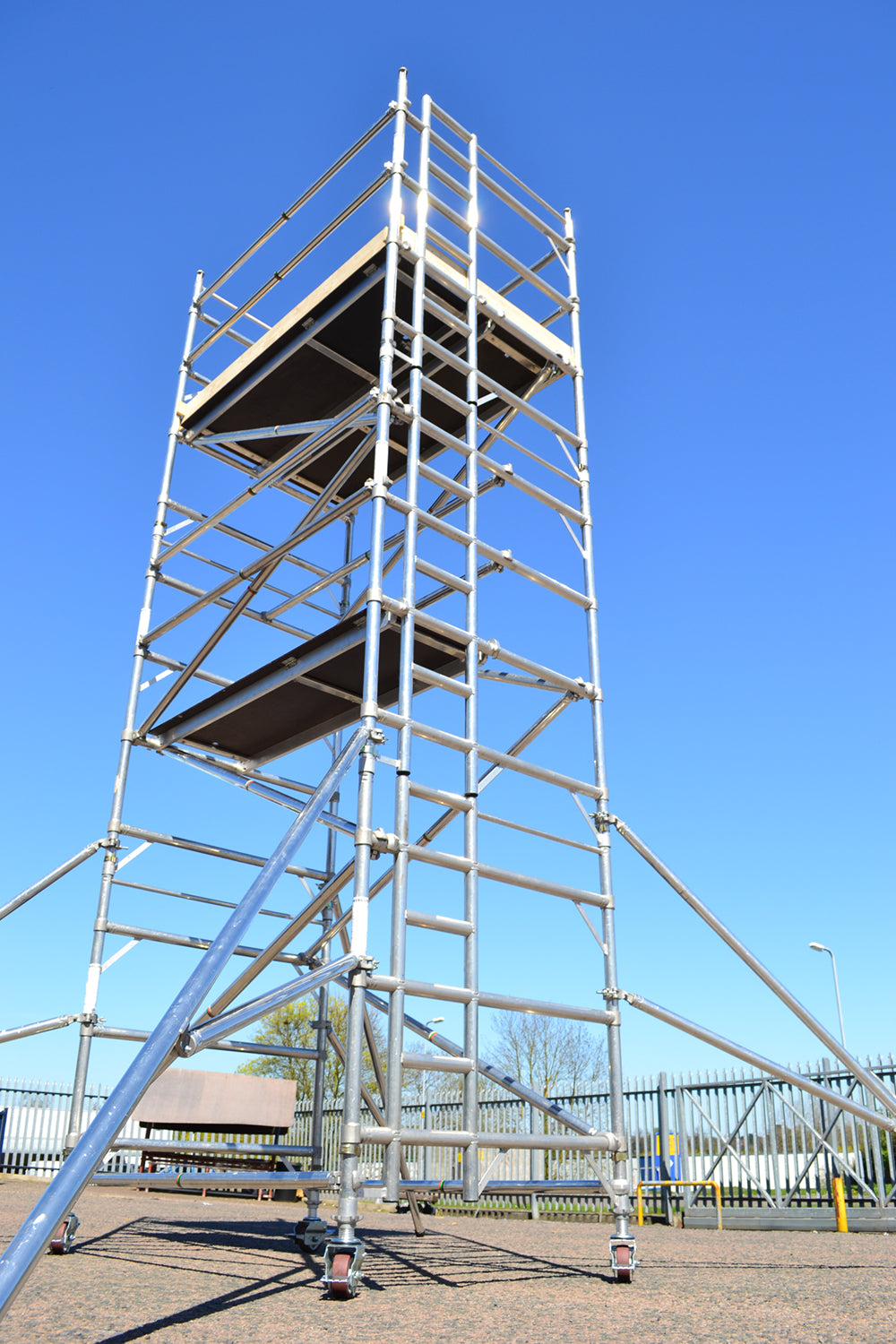 Aluminium Ladder Tower- 3T - Double Width 2m