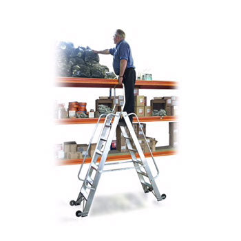 Warehouse Step Ladders - Double Sided (POA)