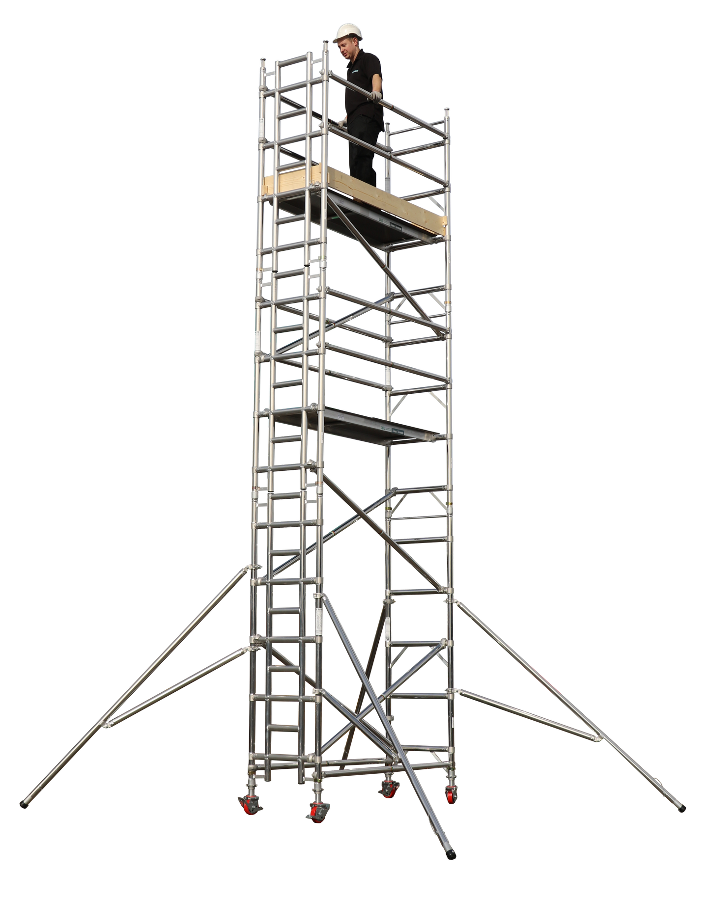 3T Aluminium Ladder Tower - Single Width 2m